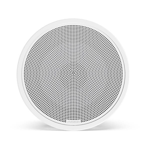 Fusion FM Series Marine Subwoofers - 10'' 400 Watt Round White Flush Mount Marine Subwoofer