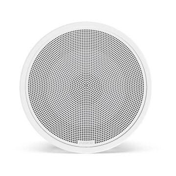 Fusion FM Series Marine Subwoofers - 10'' 400 Watt Round White Flush Mount Marine Subwoofer