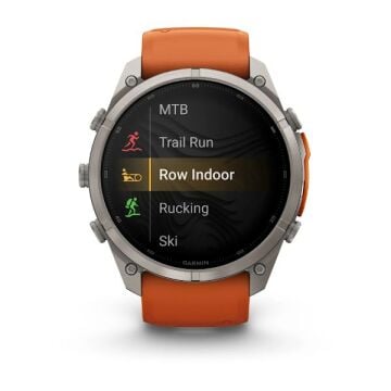 fenix 9 Pro inReach – 51 mm - Titanyum, Turuncu Kayışlı