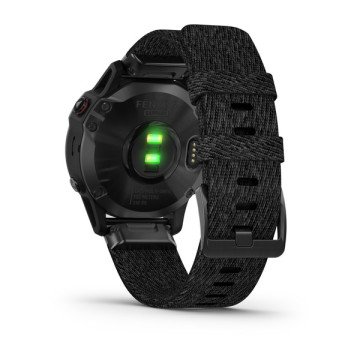 Garmin Fenix 6 Pro Sapphire Siyah Naylon Kayış