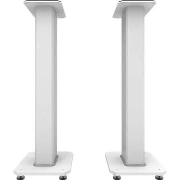 SX30W | 30'' Dolum Yapılabilir Hoparlör Standları, İzolasyon Ayaklı - Beyaz (çift)