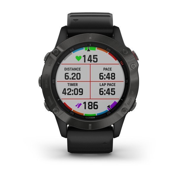 Garmin Fenix 6 Pro Sapphire Siyah Multispor GPS Akıllı Saat