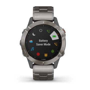 Garmin fenix 6 Titanyum Pro Sapphire Titanyum Kayış