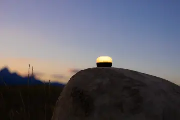 AlpenGlow Mini 150 Lumen USB Kamp Lambası Ocean Teal